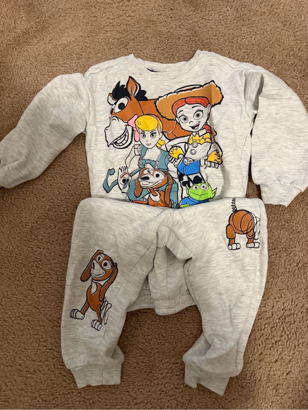 Toy Story jogger set 3T